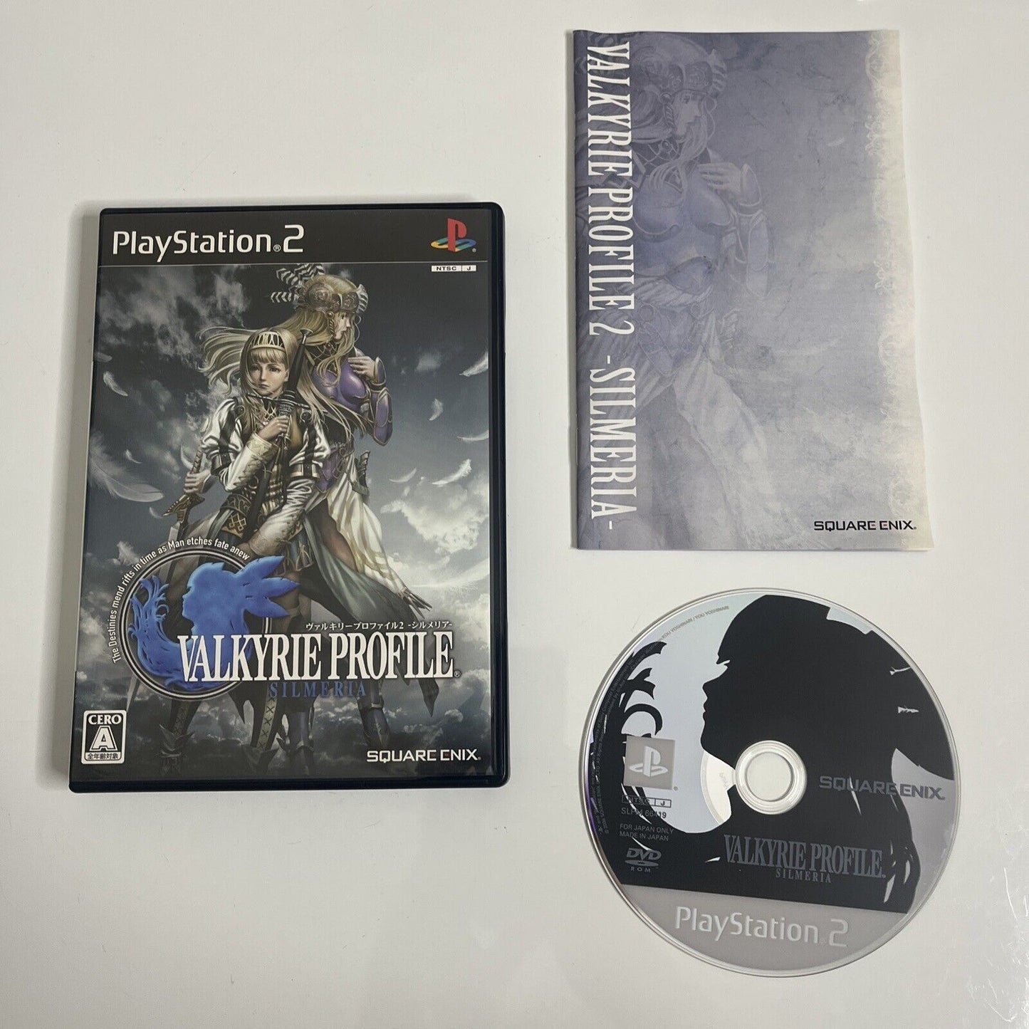Valkyrie Profile 2 Silmeria  Sony PlayStation PS2 NTSC-J JAPAN Game Complete