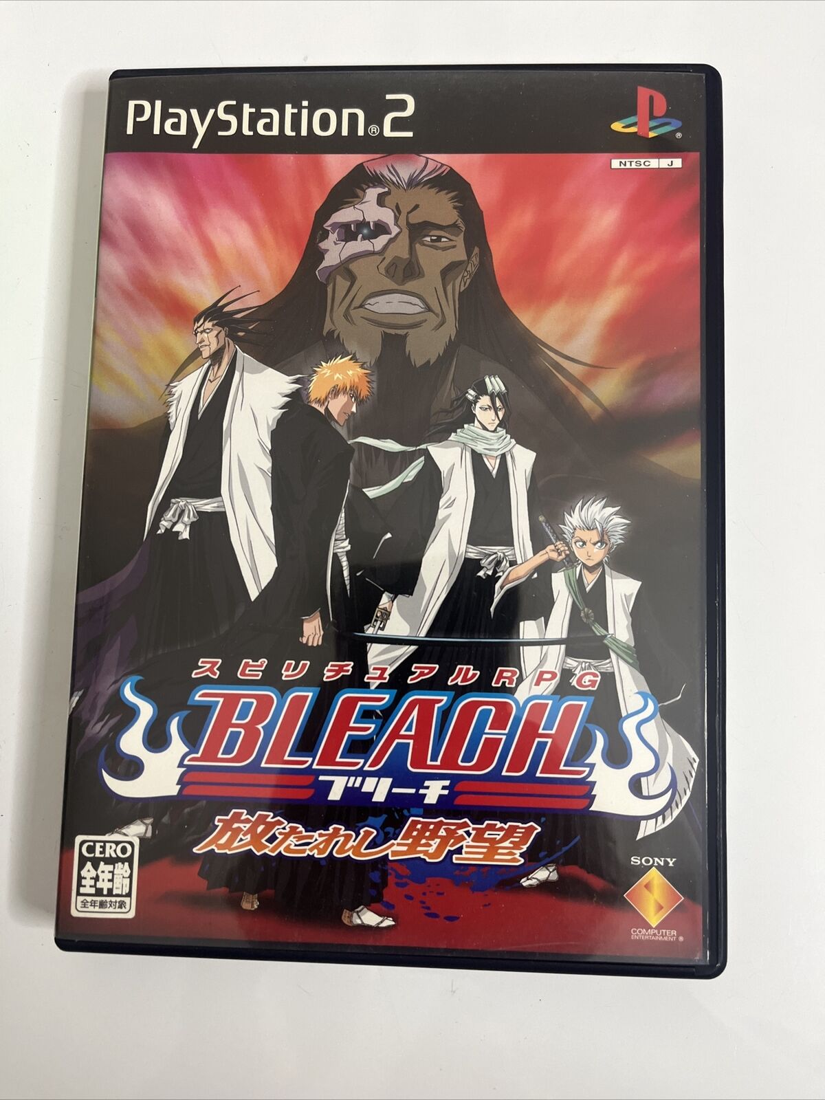Bleach Hanatareshi Yabou  Sony PlayStation PS2 NTSC-J JAPAN Game Complete