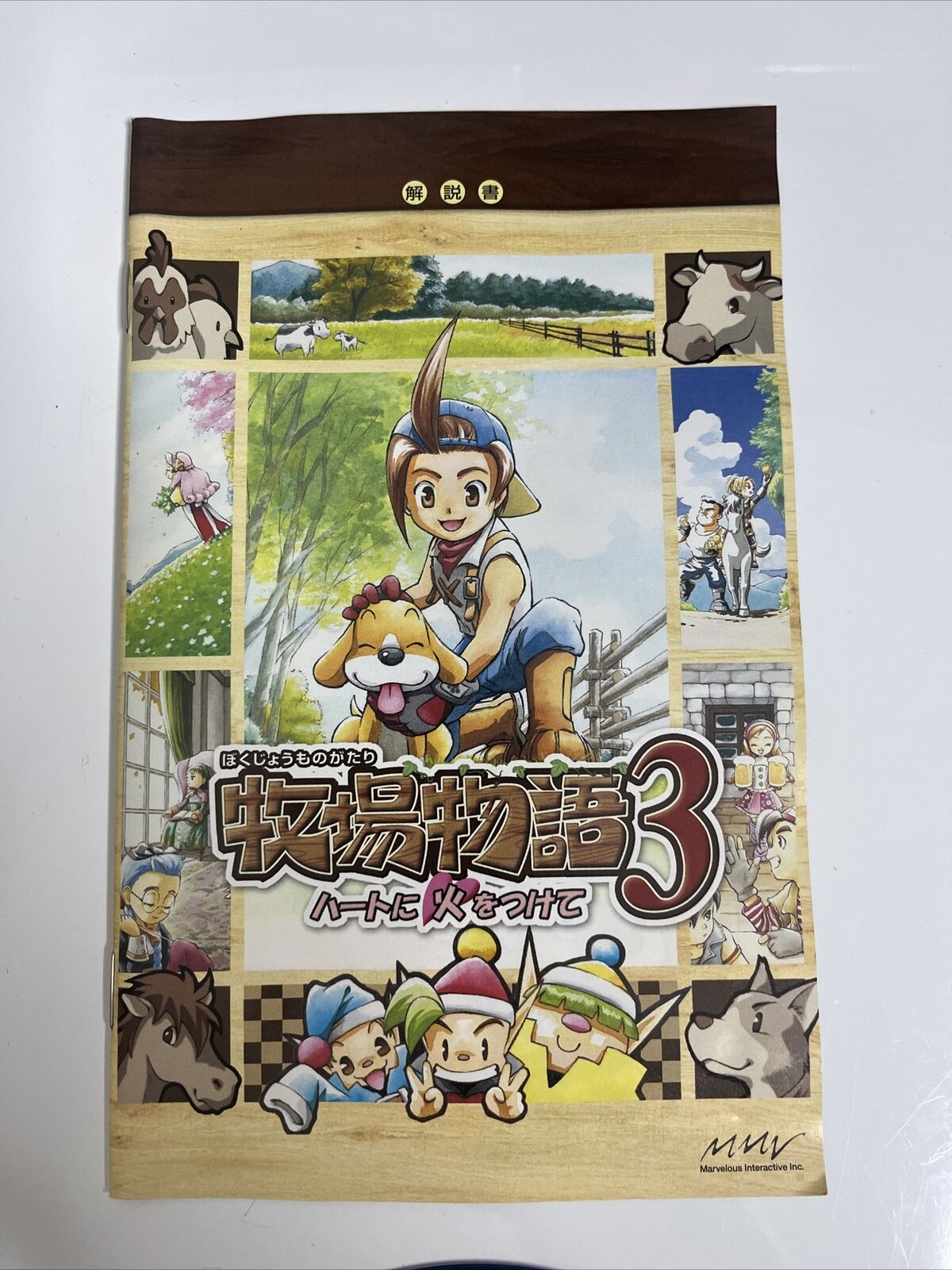 Harvest Moon 3  Sony PlayStation PS2 NTSC-J JAPAN 2002 Farming Sim Game Complete