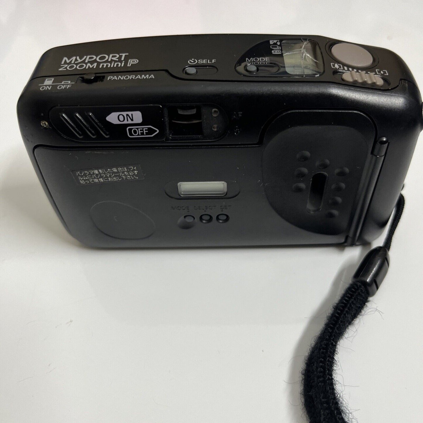 Ricoh Myport 35mm Film Point and Shoot Camera 38-60mm Lens Macro with Flash