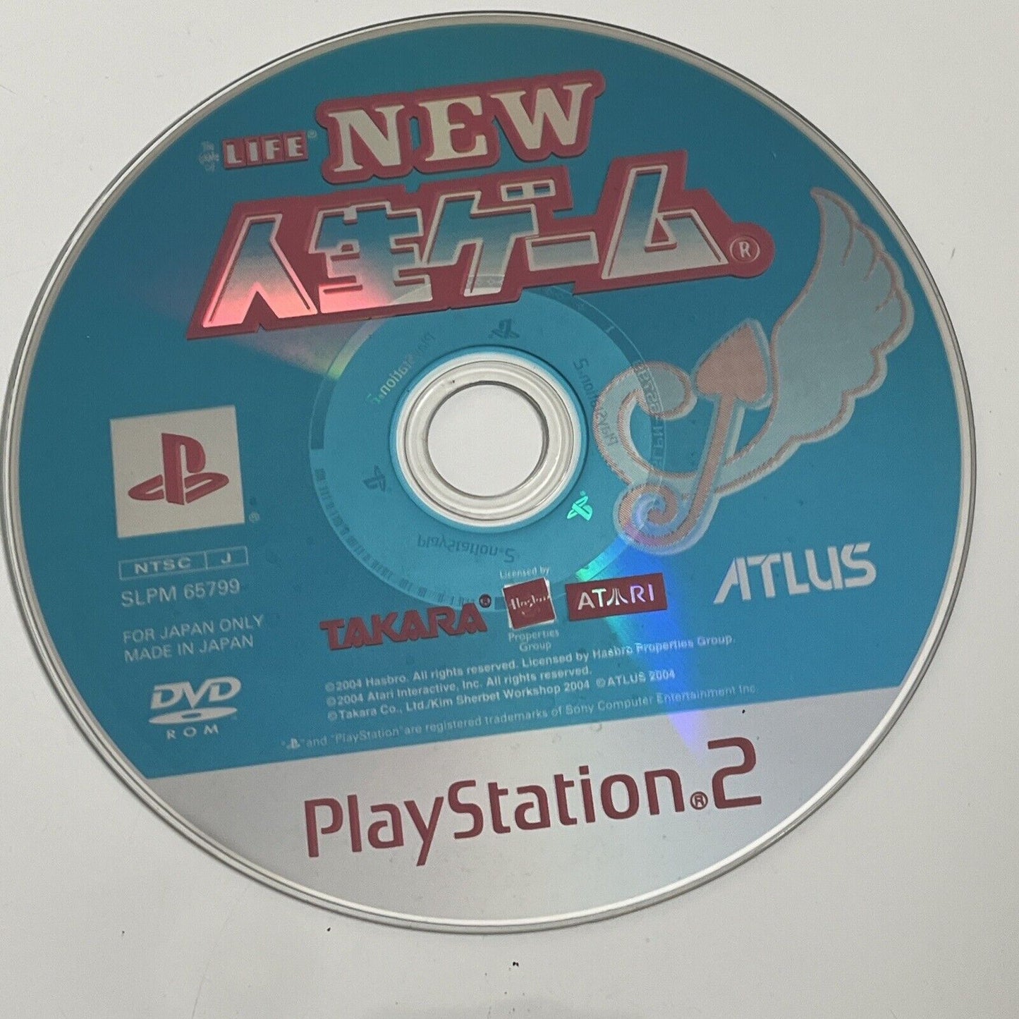 New Jinsei Game Of Life  Sony PlayStation PS2 NTSC-J JAPAN 2002 Game Complete