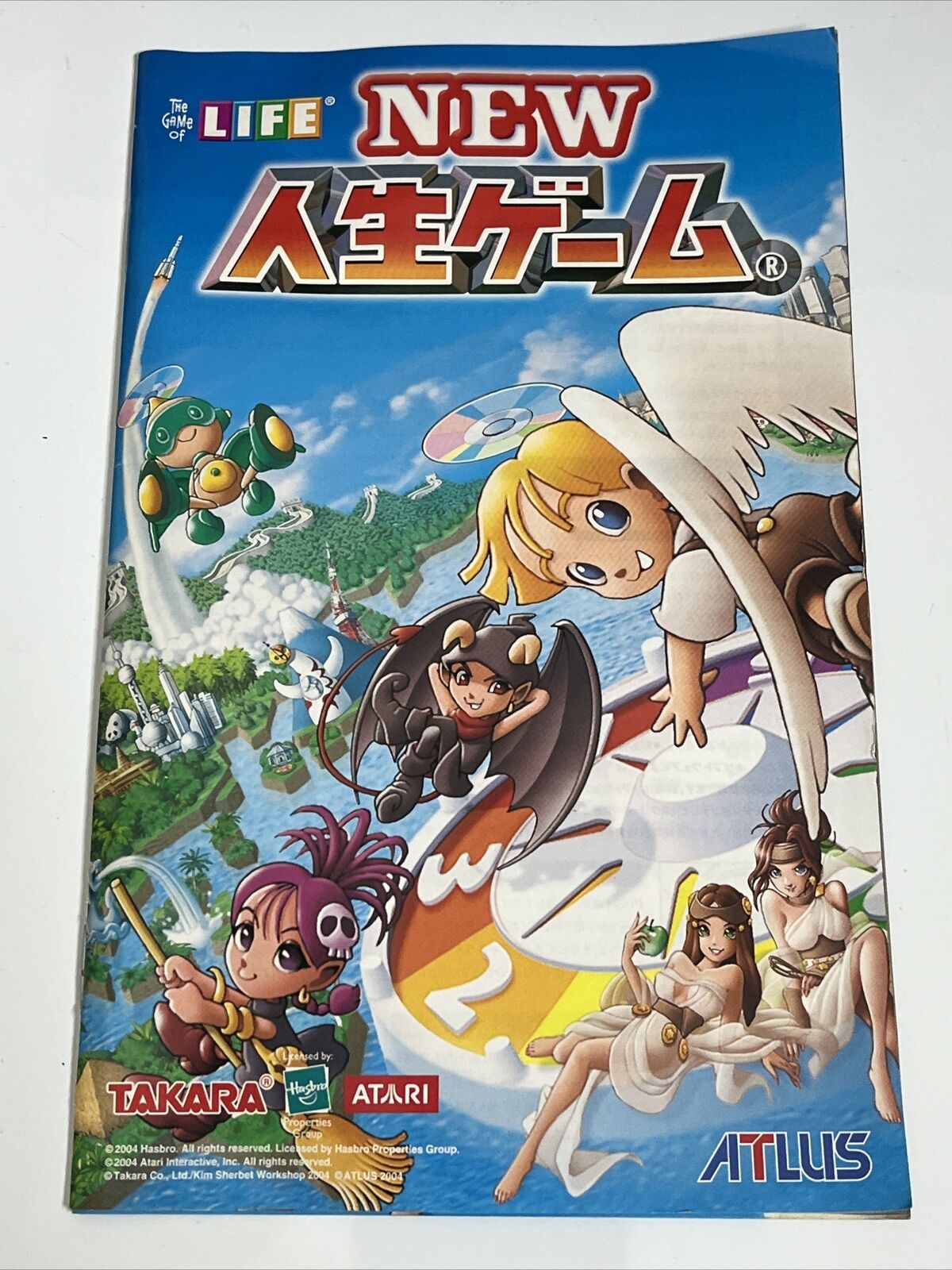 New Jinsei Game Of Life  Sony PlayStation PS2 NTSC-J JAPAN 2002 Game Complete