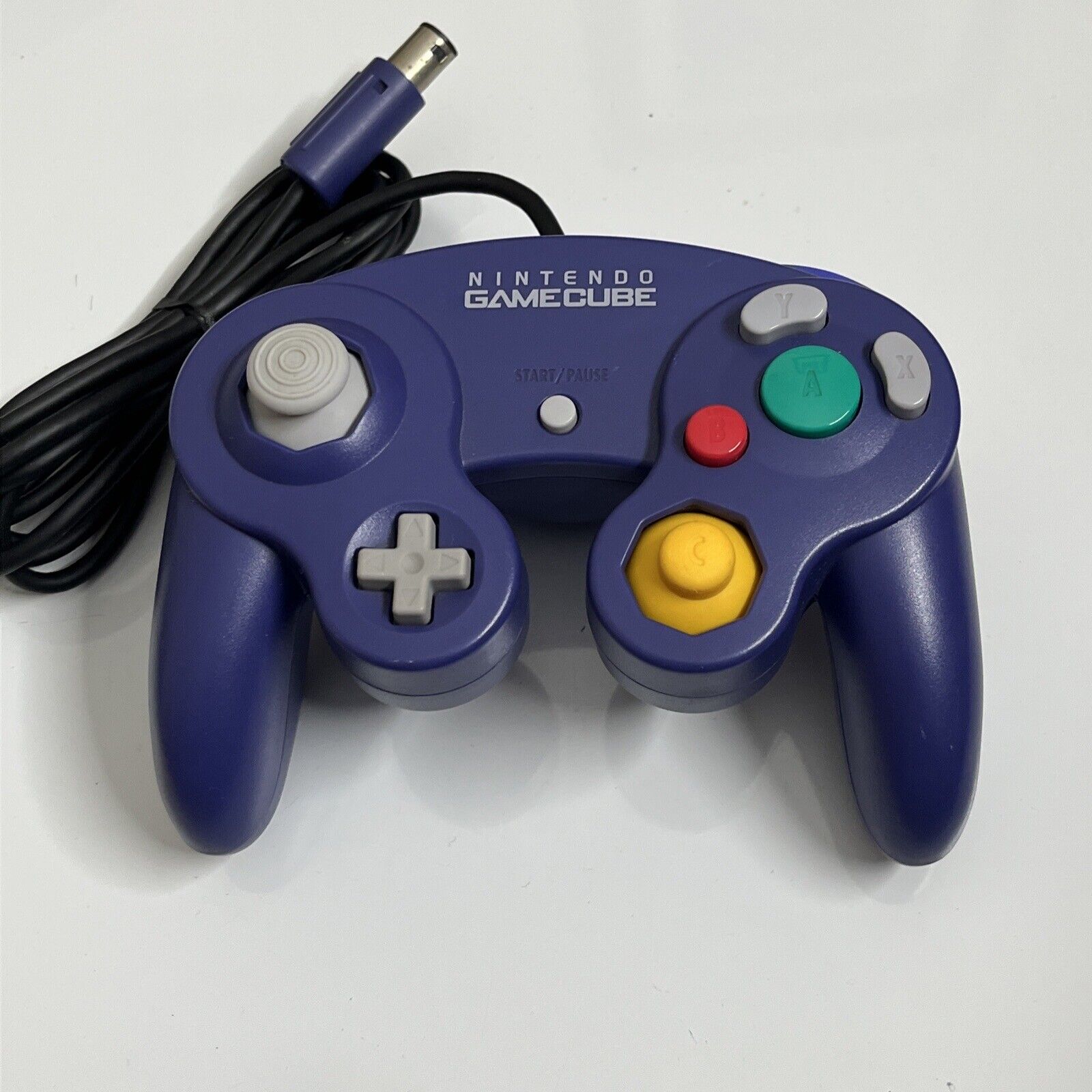 Genuine Nintendo GameCube Controller Purple Indigo Official Authentic ...