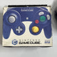 Authentic Nintendo GameCube Controller Genuine Boxed Purple Indigo
