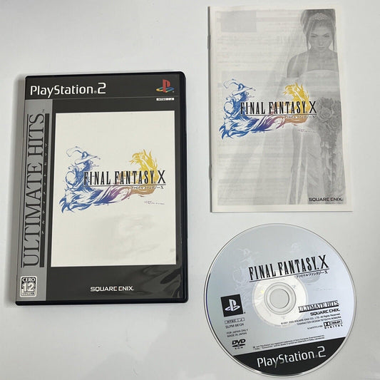 Final Fantasy X  Sony PlayStation PS2 NTSC-J JAPAN Game Complete