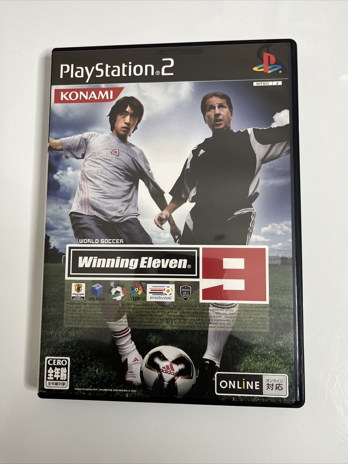 Winning Eleven Soccer 8, 9, 10  Sony PlayStation PS2 NTSC-J JAPAN Game Complete