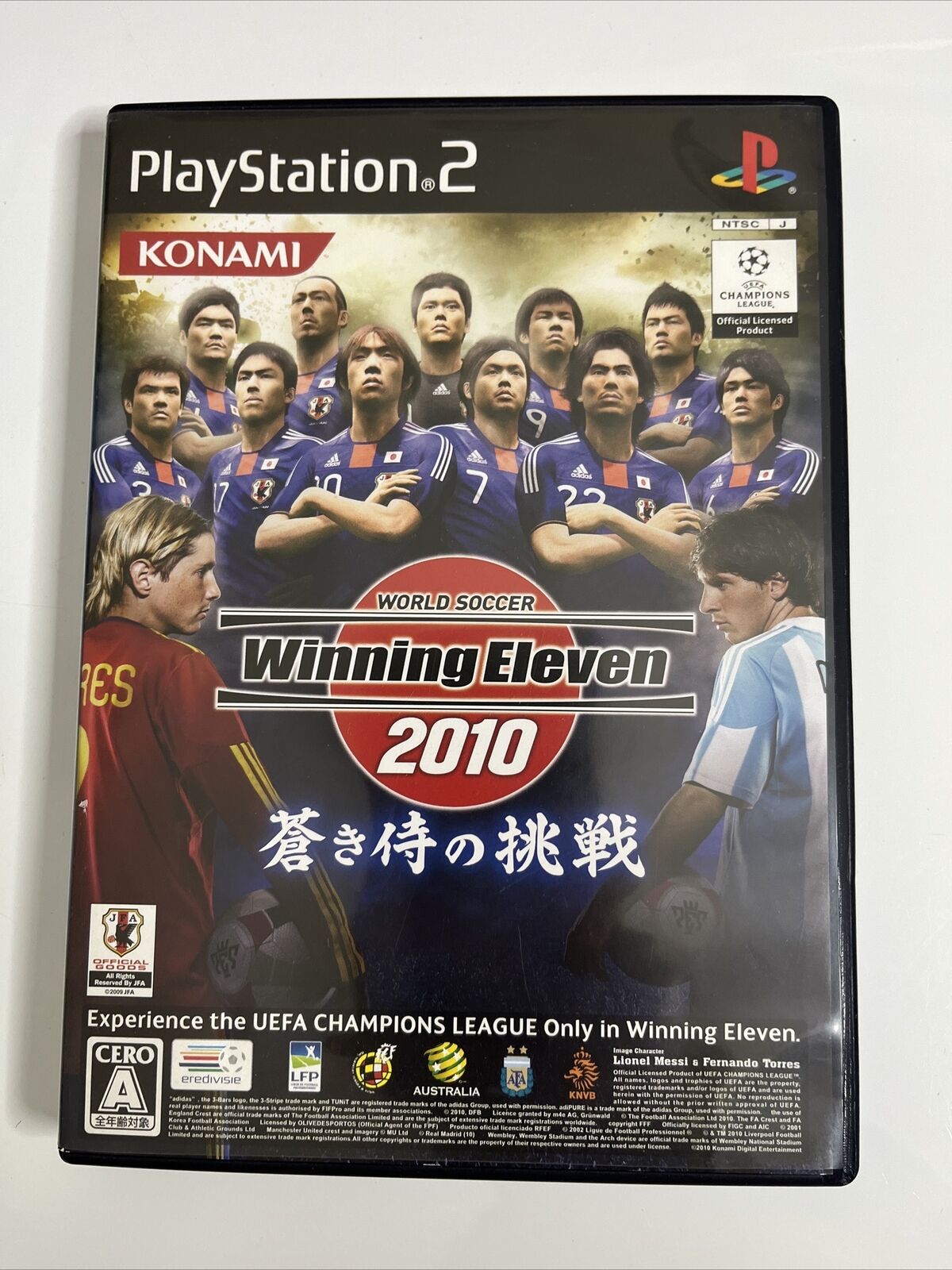 World Soccer Winning Eleven 2010  Sony PlayStation PS2 NTSC-J JAPAN Game