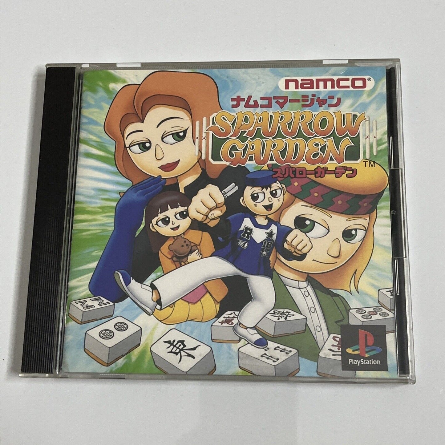 Namco Mahjong Sparrow Garden  Sony PlayStation PS1 NTSC-J JAPAN Game