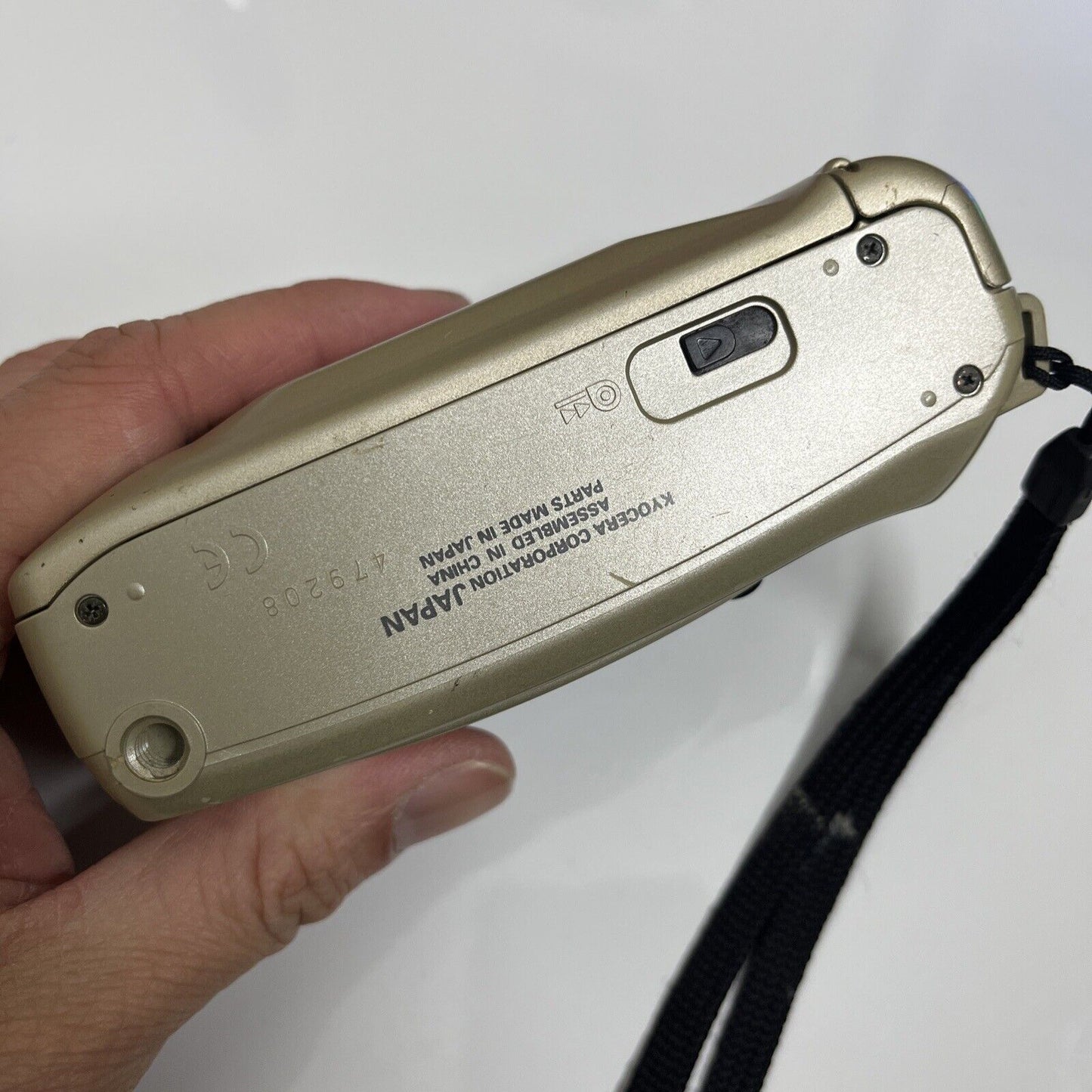 Kyocera Campus AF Big Finder 35mm Film Camera *For Parts Or Repair