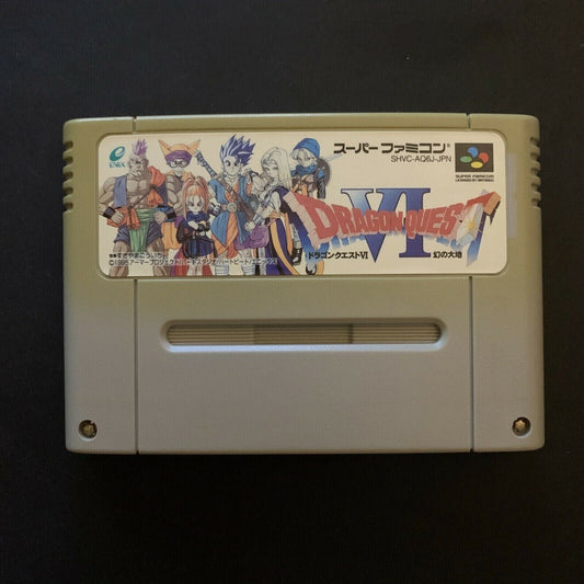 Dragon Quest VI  Nintendo Super Famicom SNES NTSC-J JAPAN RPG Game