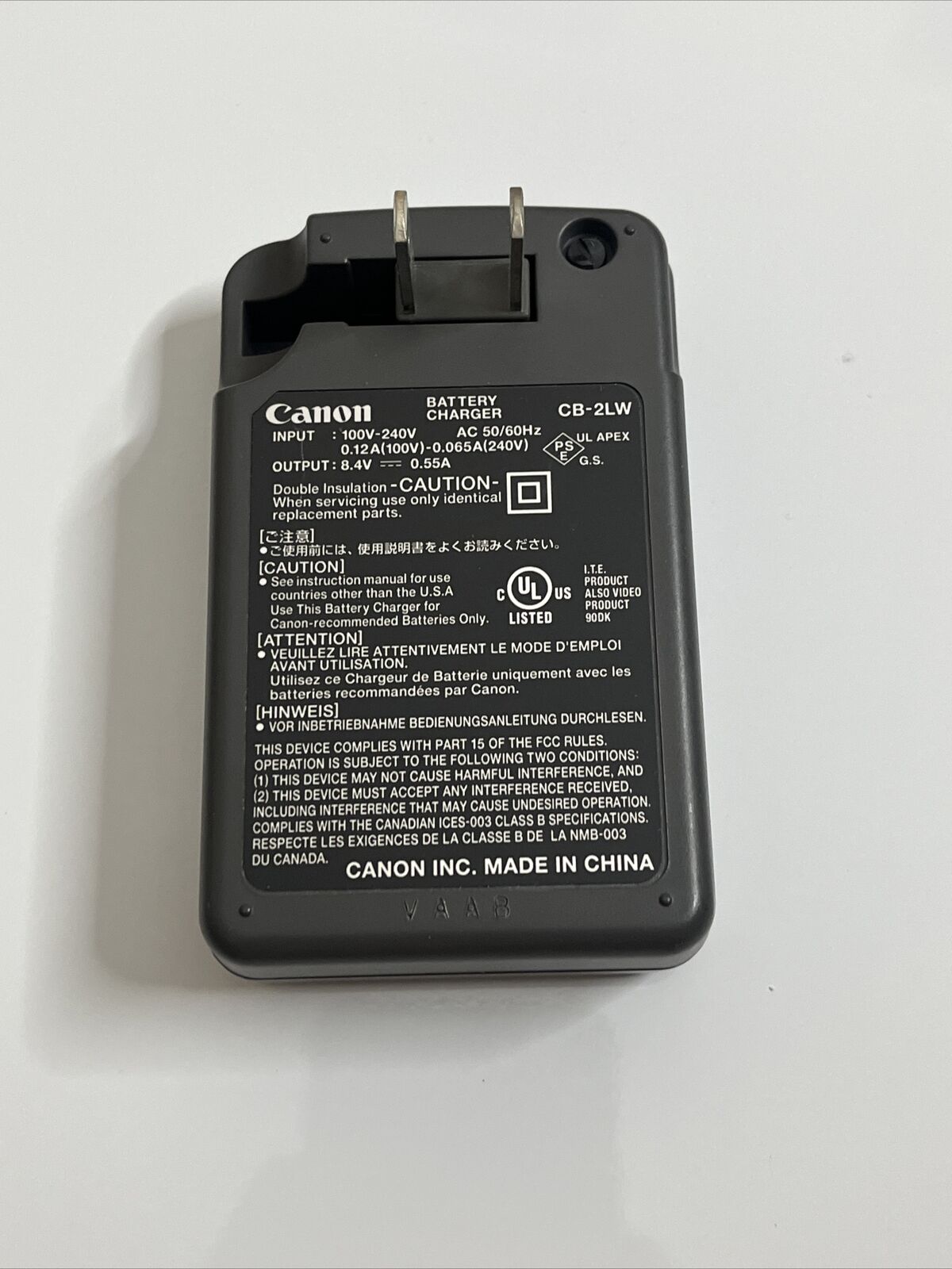 Kastar LCD Battery Charger For Canon NB-2L, CB-2LW – Fits EOS Digital Rebel XTi (2000mAh, Li-Ion)