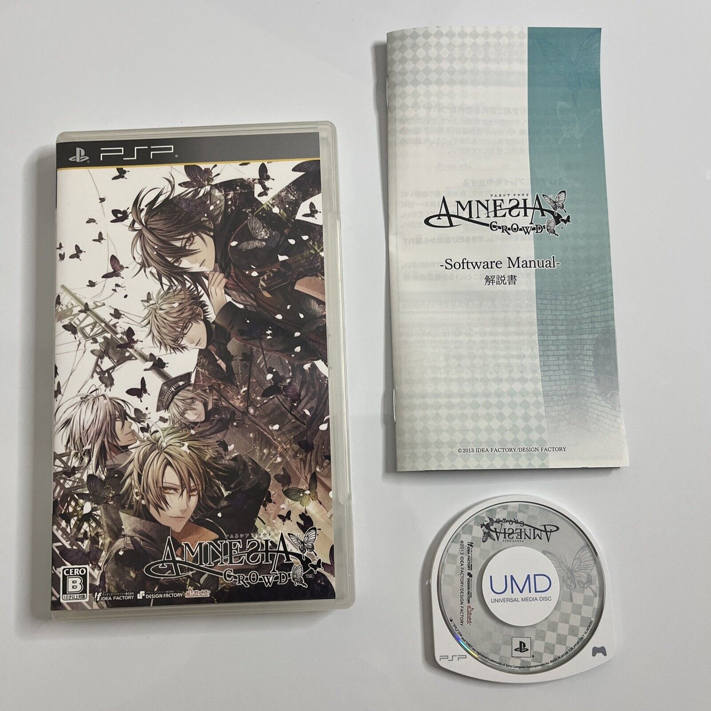 Amnesia Crowd  Sony PlayStation PSP JAPAN Game