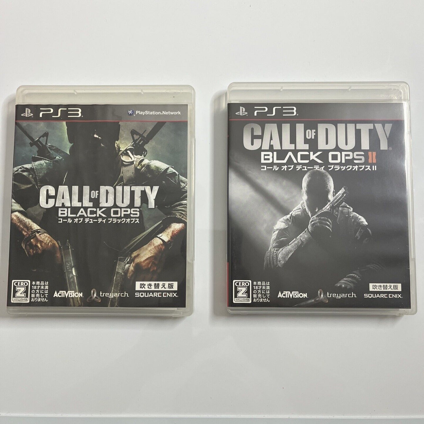Call Of Duty Black Ops I + II  Sony PlayStation PS3 JAPAN Game