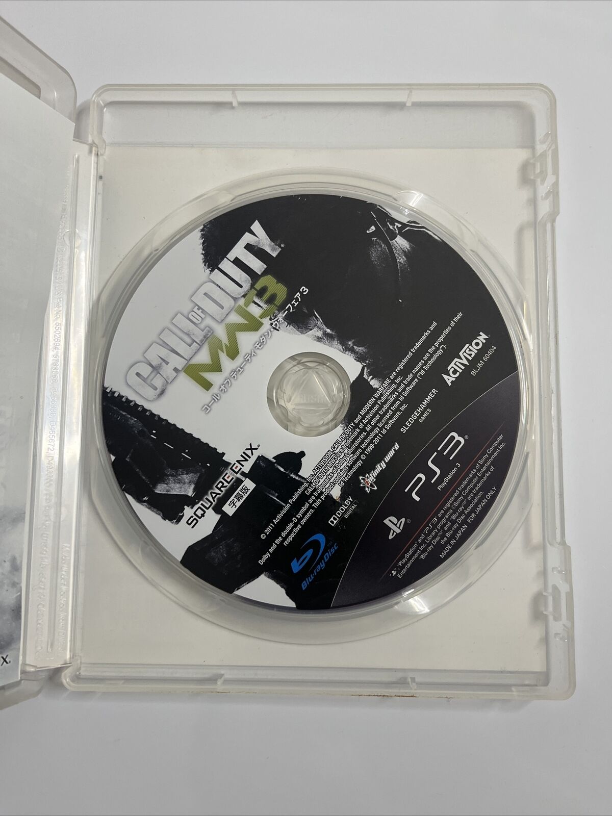 Call Of Duty MW3 + Black Ops II  Sony PlayStation 3 PS3 JAPAN Game Complete