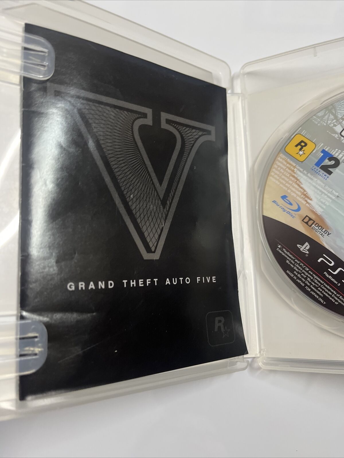 Grand Theft Auto IV + V  Sony PlayStation 3 PS3 JAPAN Game