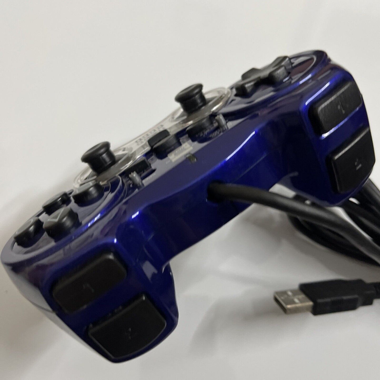 Hori Horipad 3 Turbo Sony PlayStation 3 PS3 Controller USB Blue