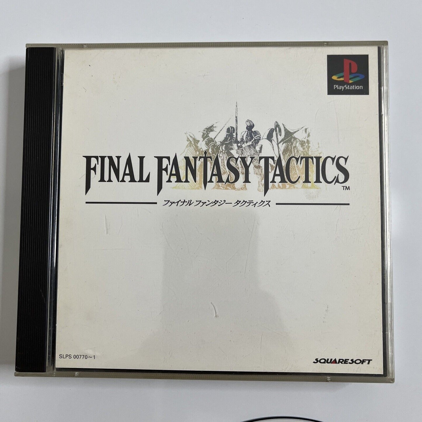 Final Fantasy Tactics + Square Preview  Sony PlayStation PS1 NTSC-J JAPAN Game