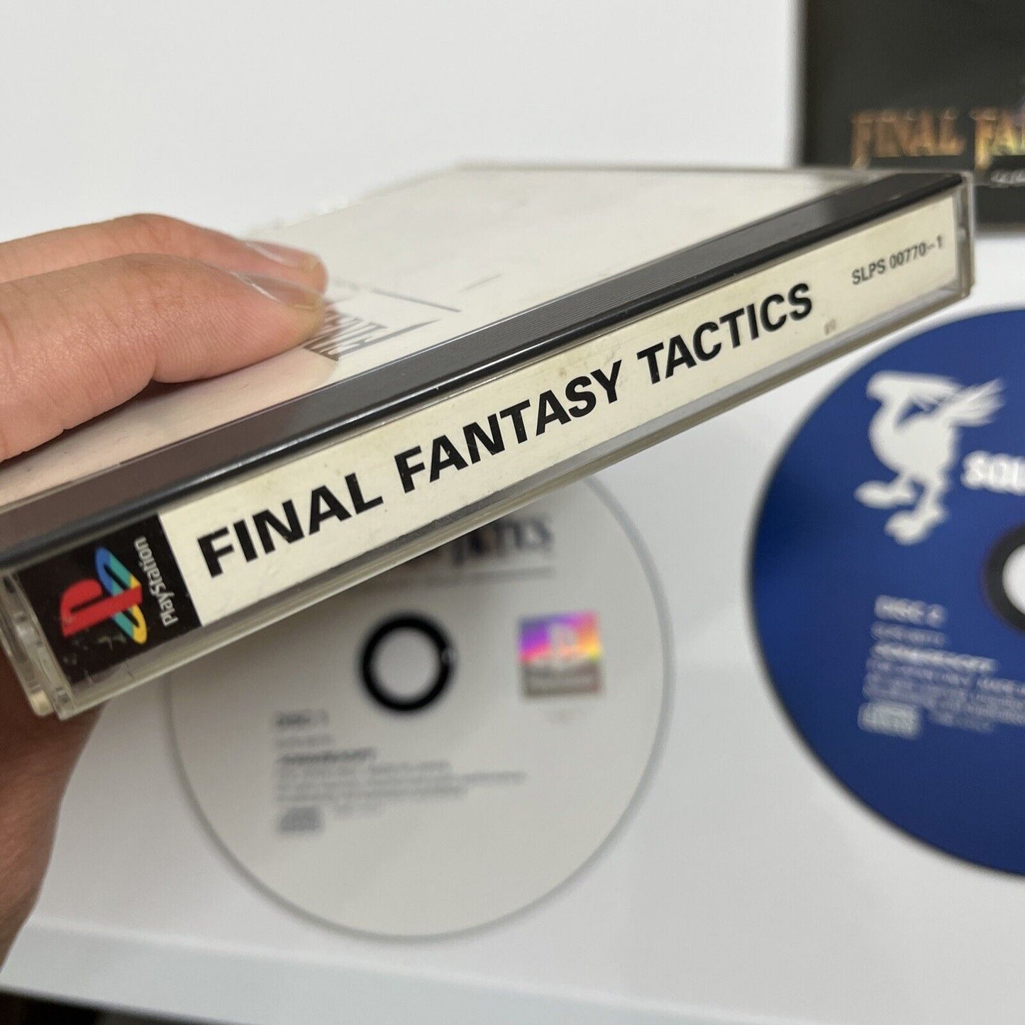 Final Fantasy Tactics + Square Preview  Sony PlayStation PS1 NTSC-J JAPAN Game