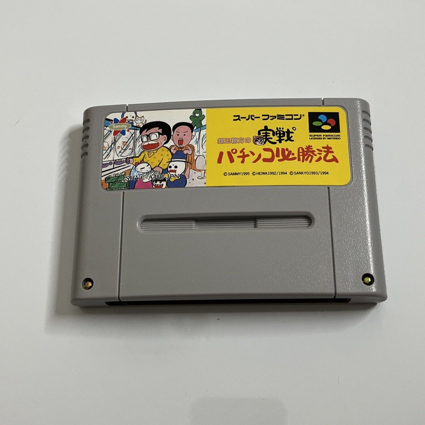 Gindama Oyakata no Jissen Pachinko Nintendo Super Famicom SNES NTSC-J JAPAN Game