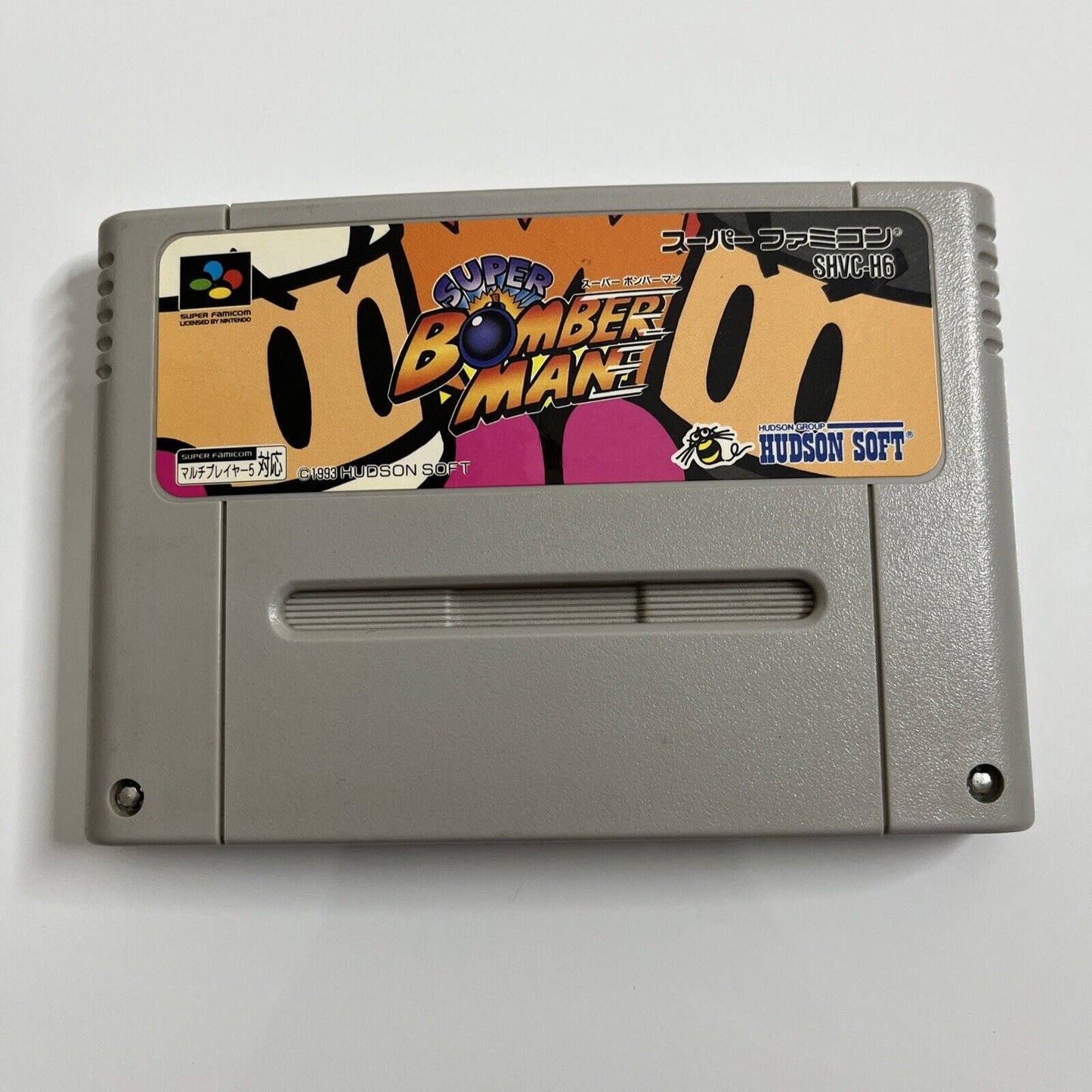 Super Bomberman  Nintendo Super Famicom SNES NTSC-J JAPAN 1993 Game