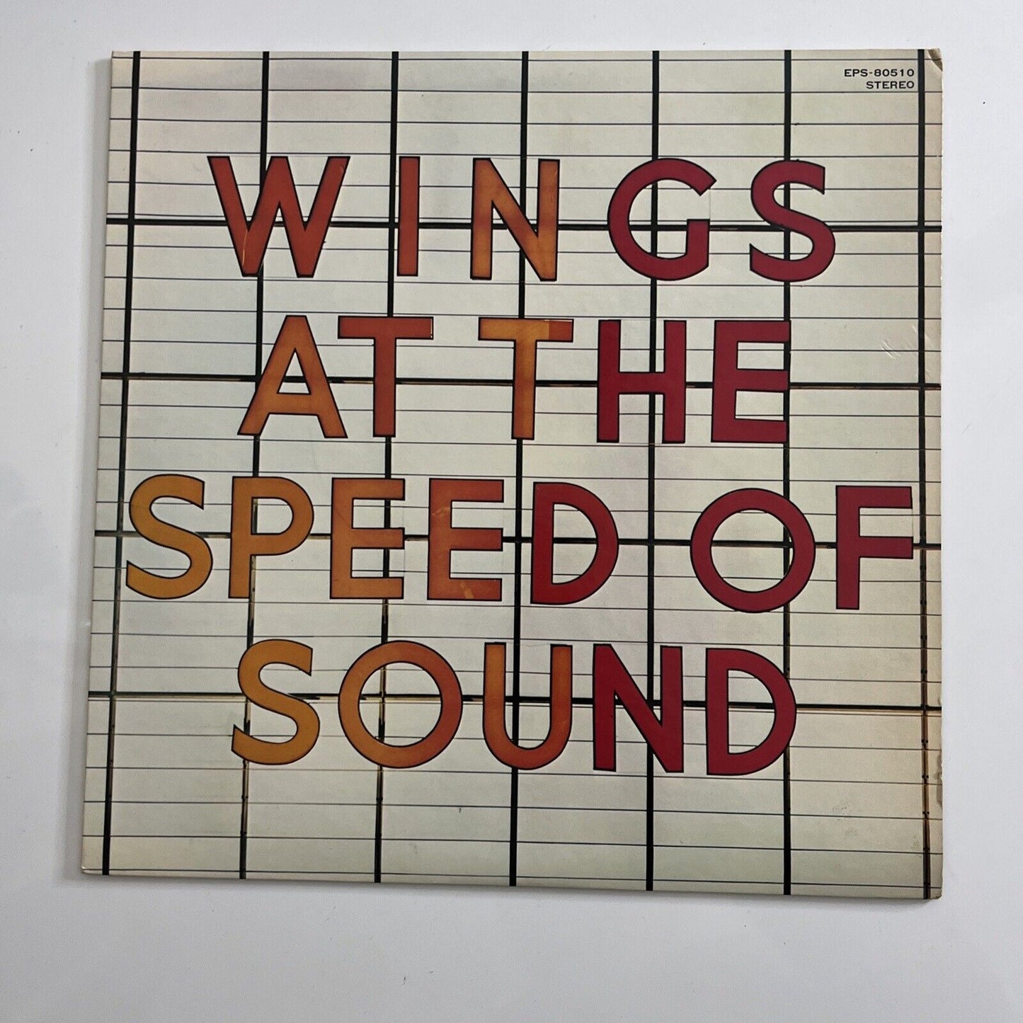 Wings At The Speed Of Sound 1976 LP Vinyl Record EPS-80510