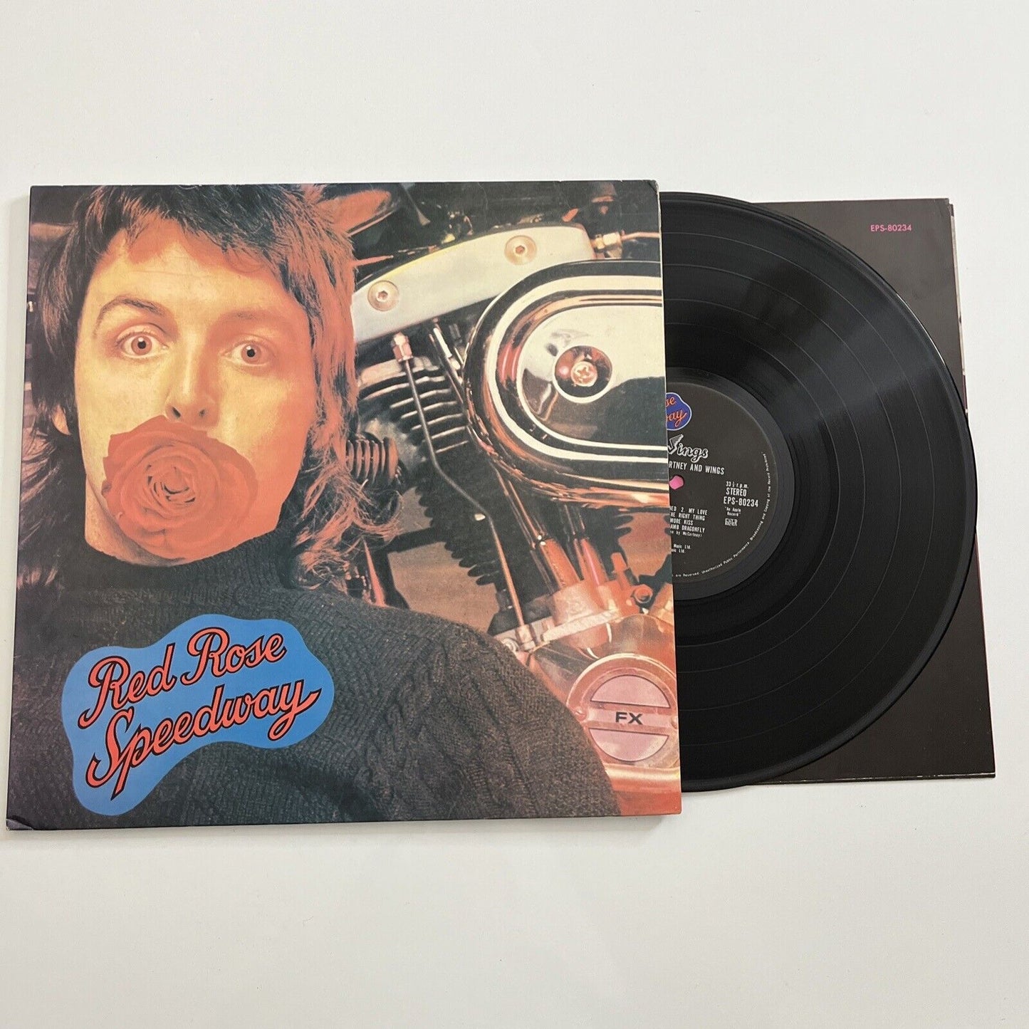 Wings - Red Rose Speedway LP Vinyl Record 1975 Gatefold EPS-80234