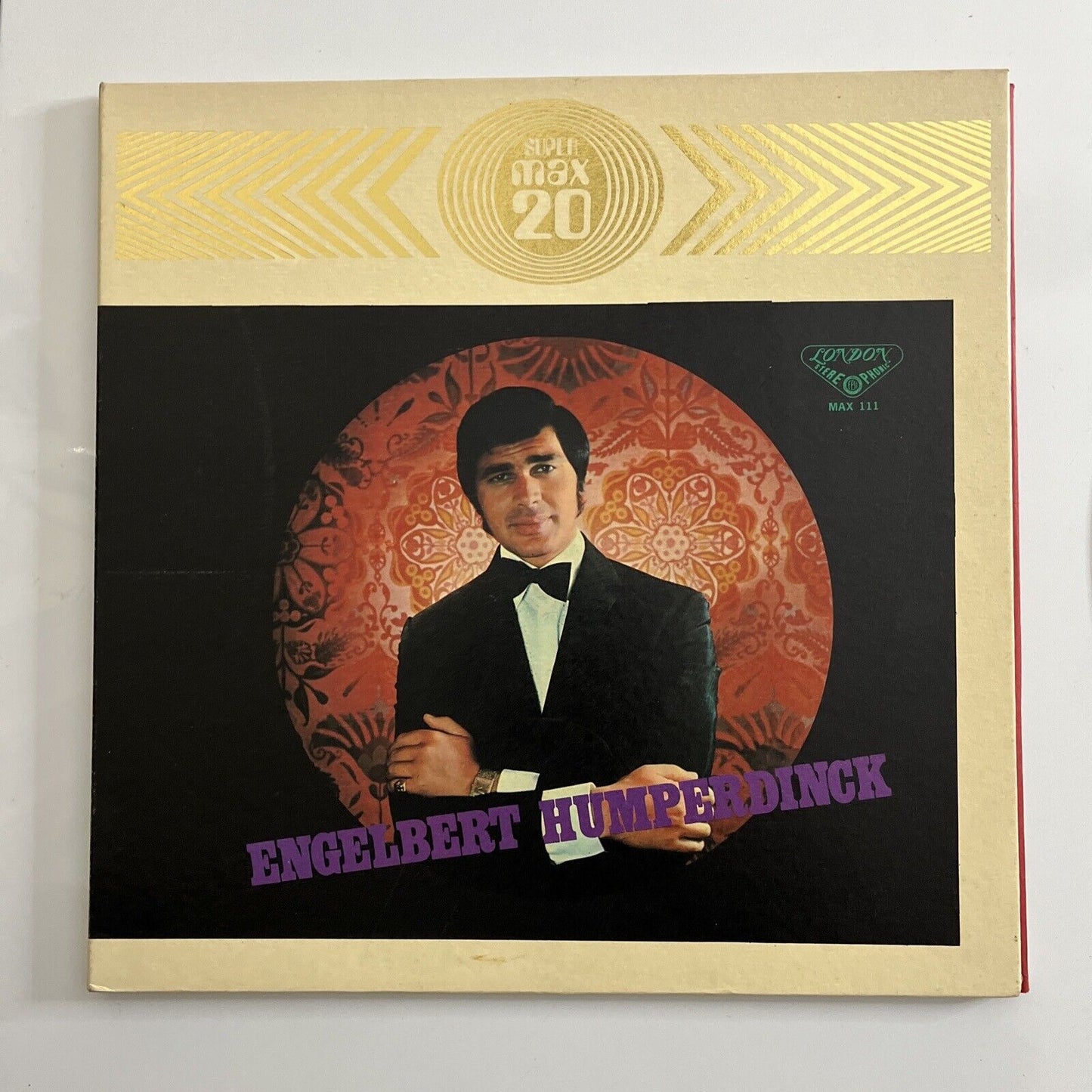 Engelbert Humperdinck Max 20 LP Vinyl Record 1971 Gatefold MAX-111