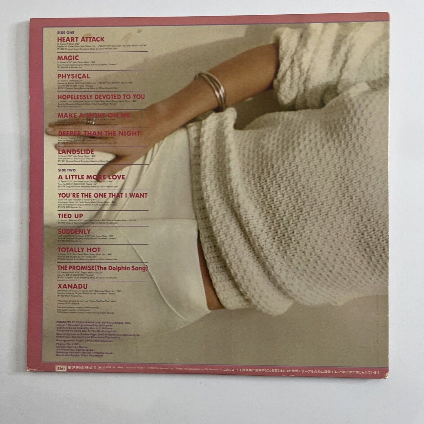 Olivia Newton John – Olivia's Greatest Hits Vol 2 LP Vinyl Record Obi 1982