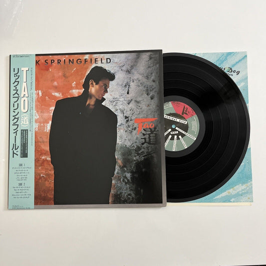 Rick Springfield - Tao LP Vinyl Record 1985 Obi RPL-8297