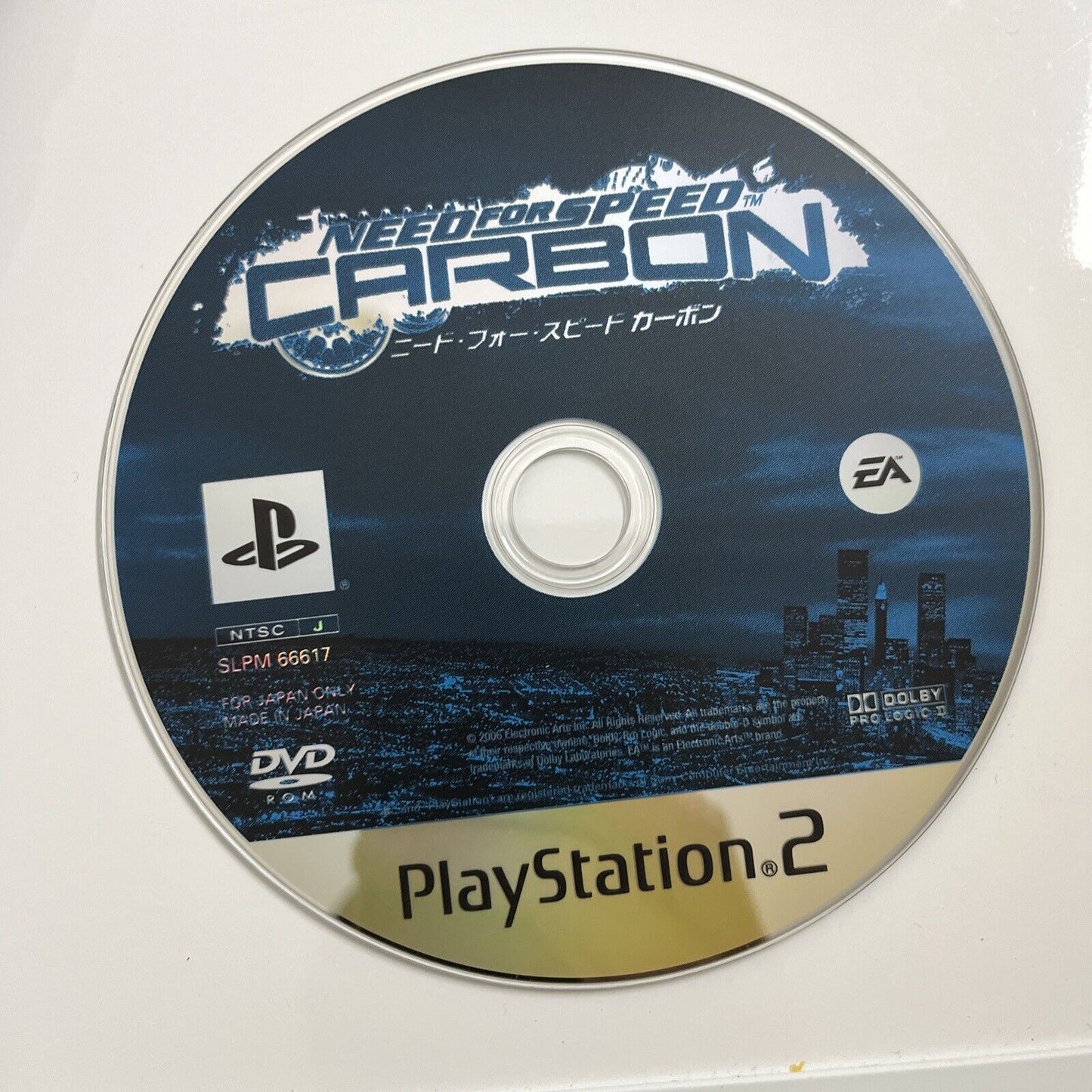 Need for Speed Carbon  Sony PlayStation PS2 NTSC-J JAPAN Racing Game Complete