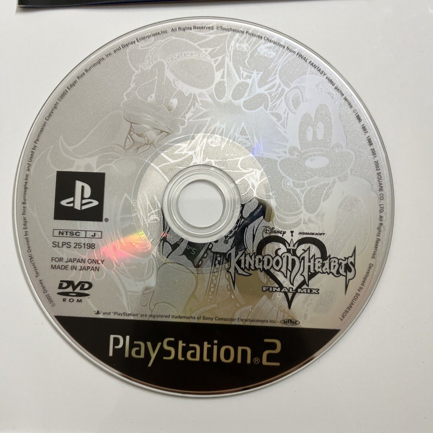 Kingdom Hearts Final Mix  Sony PlayStation PS2 NTSC-J JAPAN 2002 Game Complete