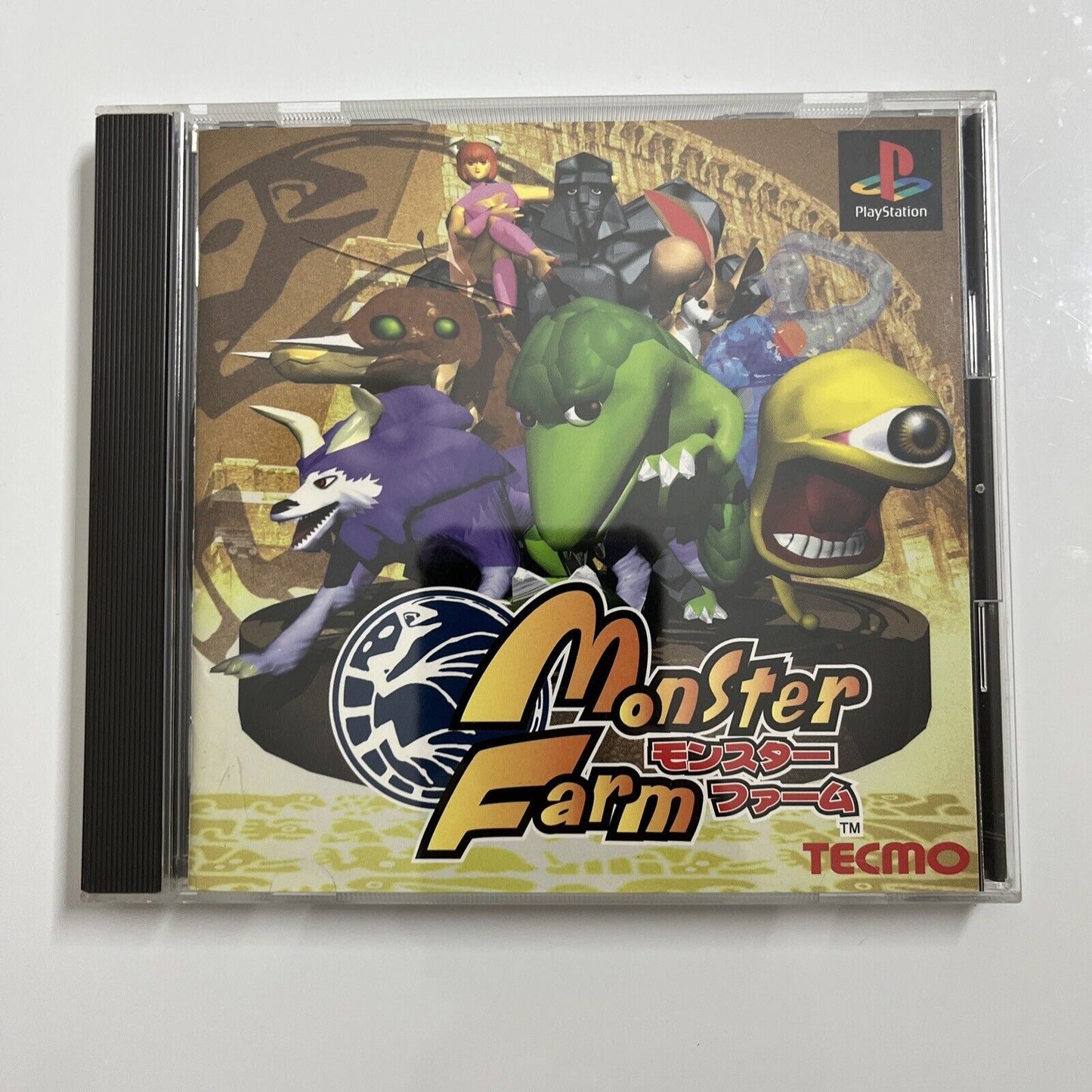 Monster Farm (Monster Ranch)  Sony PlayStation PS1 NTSC-J JAPAN Game Complete