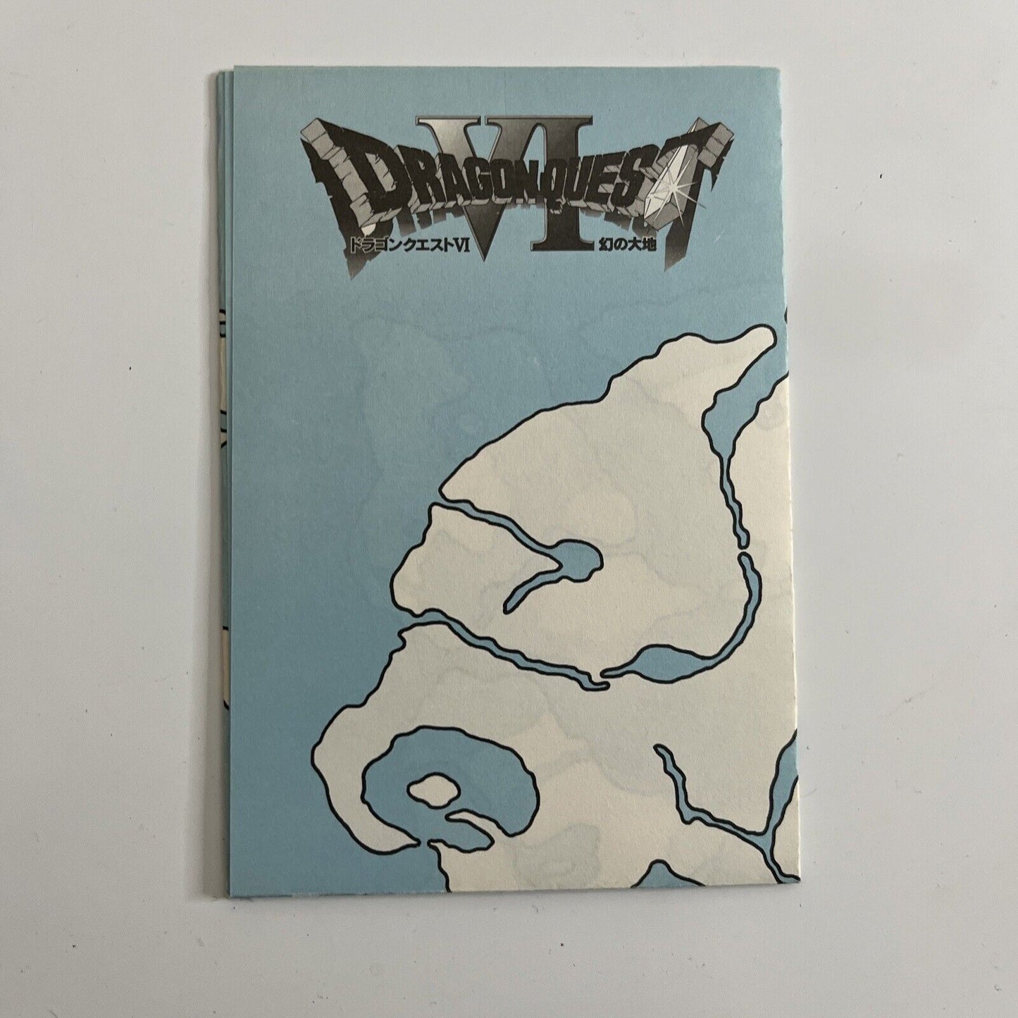 Dragon Quest VI  Super Famicom Nintendo SNES Japan NTSC-J 1995 Complete with Map