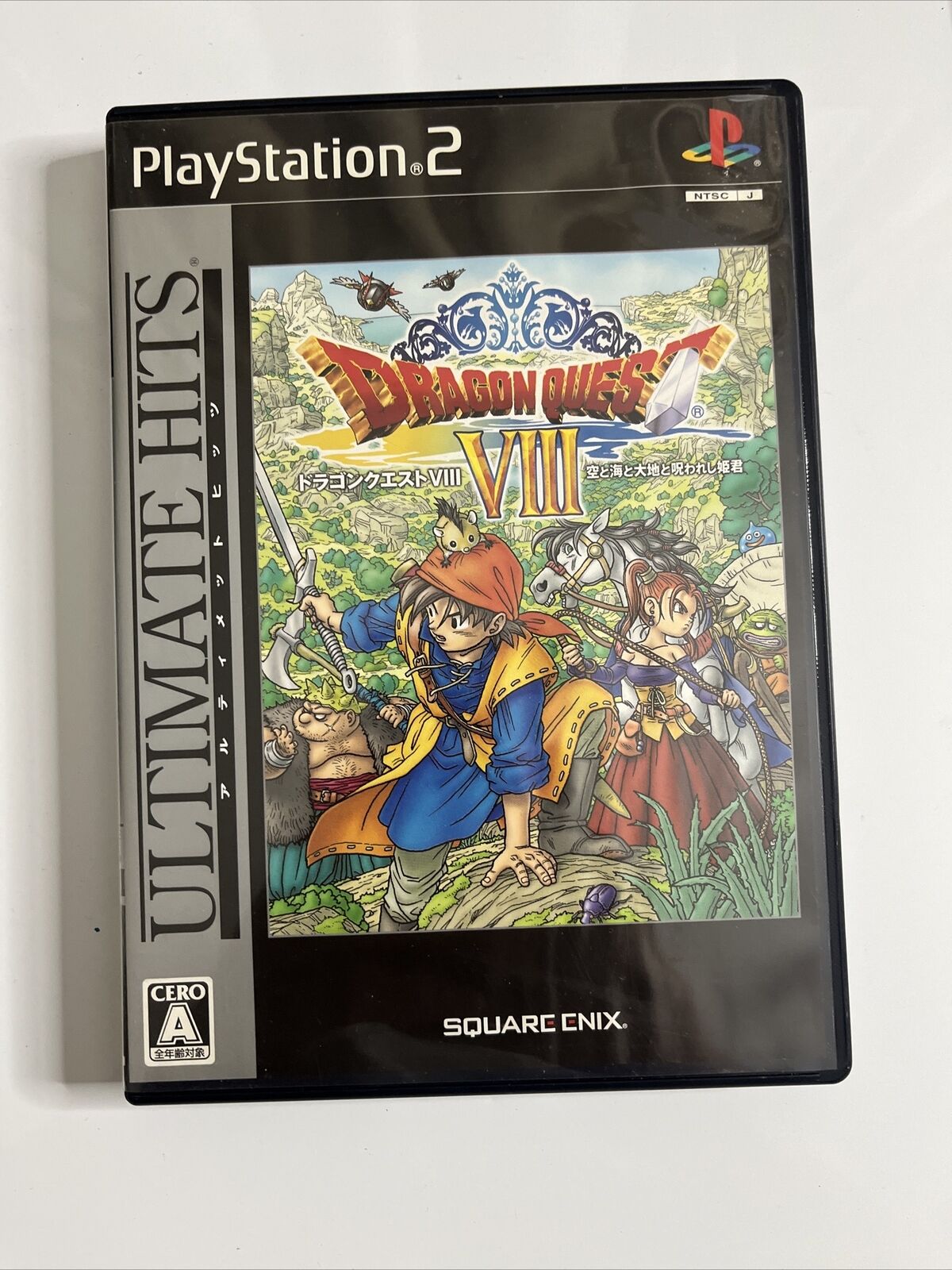 Dragon Quest VIII  Sony PlayStation PS2 NTSC-J JAPAN 2004 RPG Game Complete