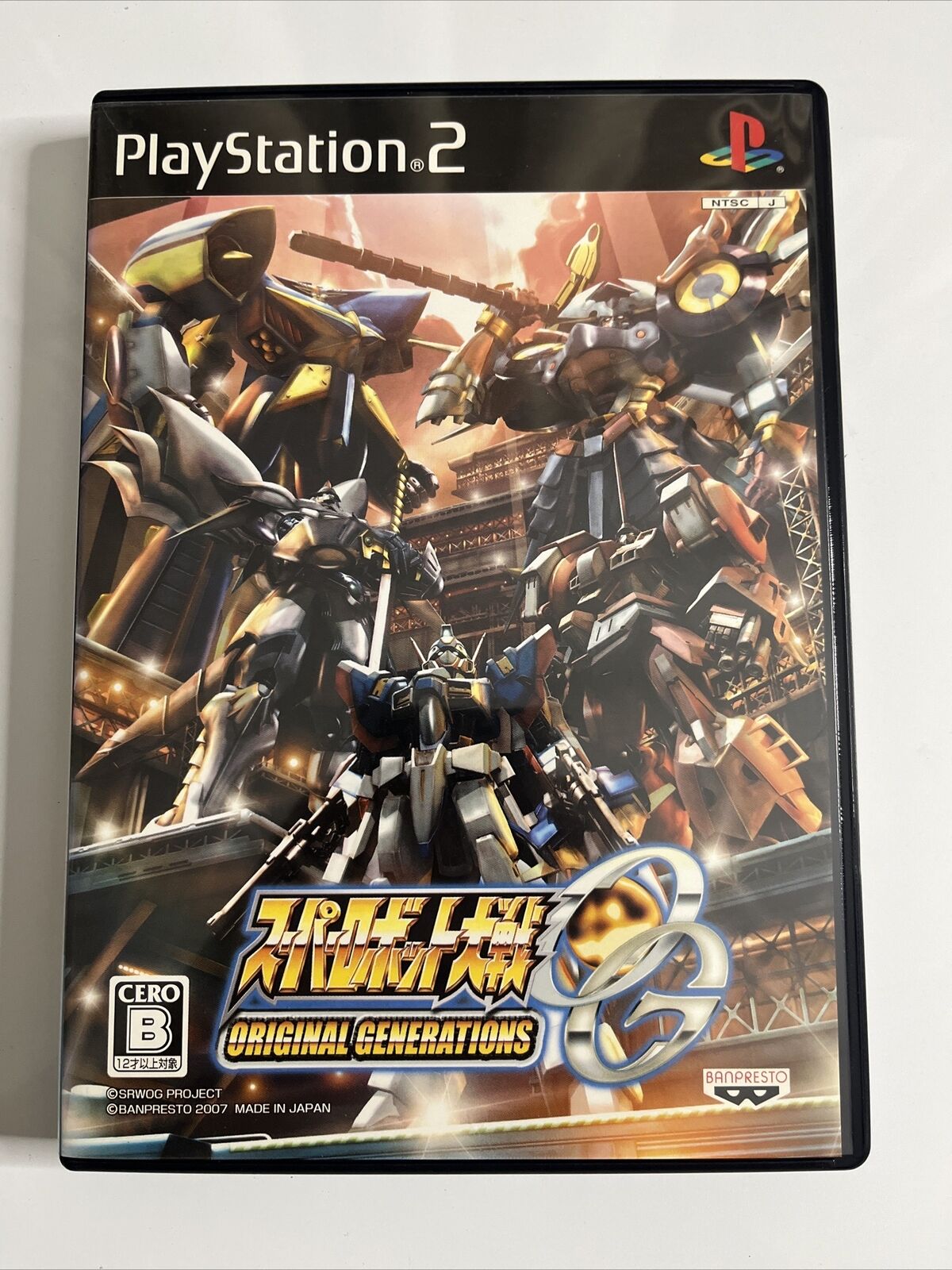 Super Robot Taisen OG Original Generations PlayStation PS2 NTSC-J JAPAN Complete