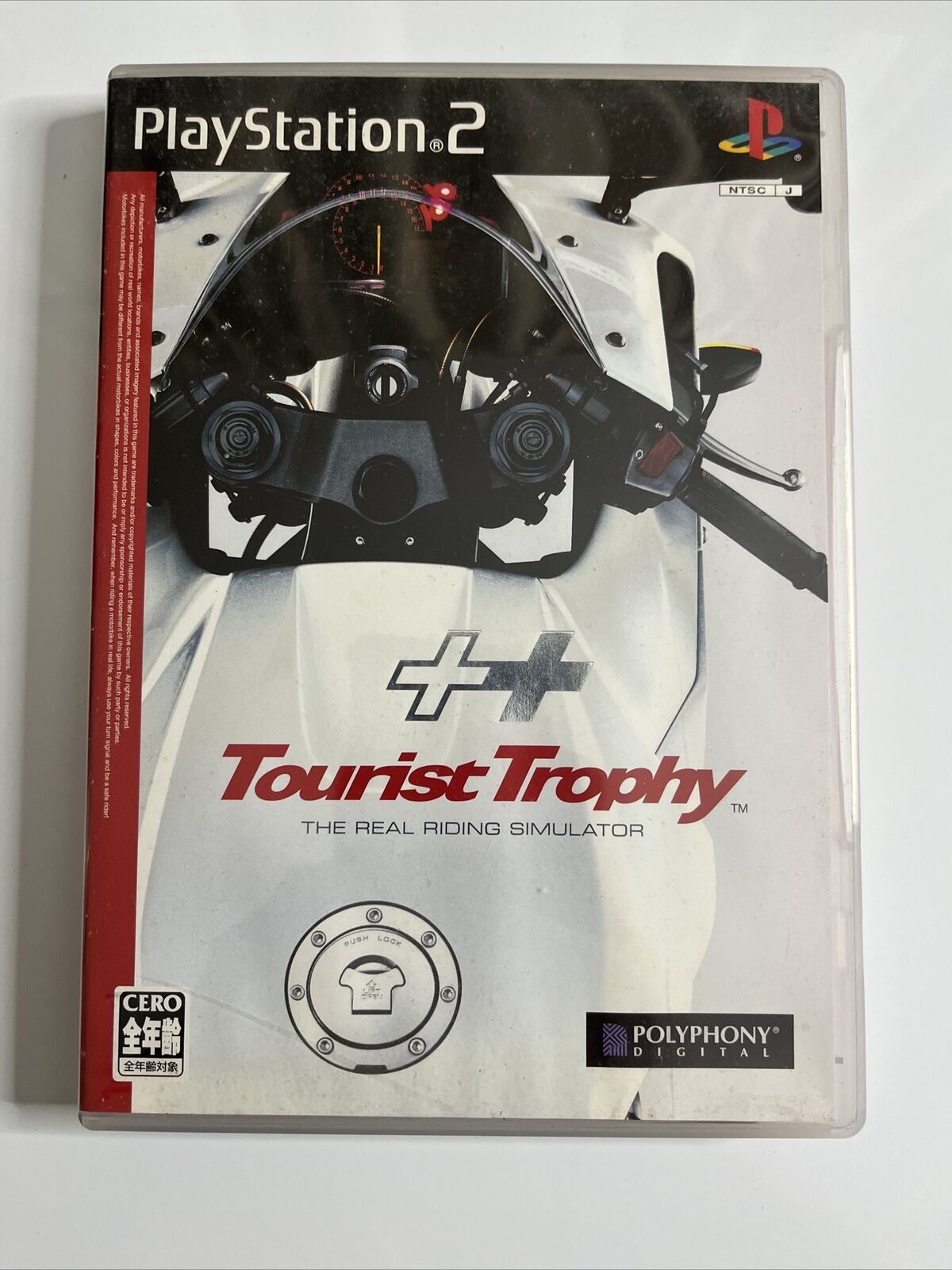 Tourist Trophy Motorcycle Real Riding Simulator  PlayStation PS2 NTSC-J JAPAN
