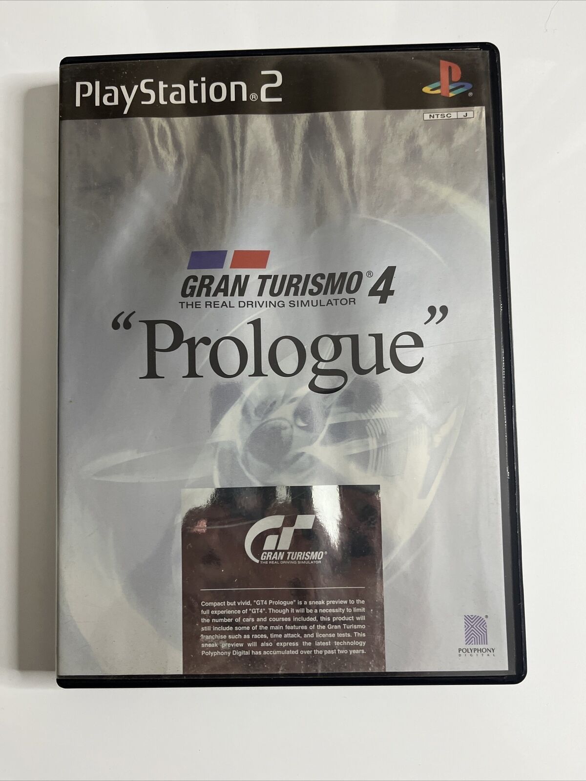Gran Turismo 4 Prologue Sony PlayStation2 2003 PS2 Tested Works Manual  Japanese