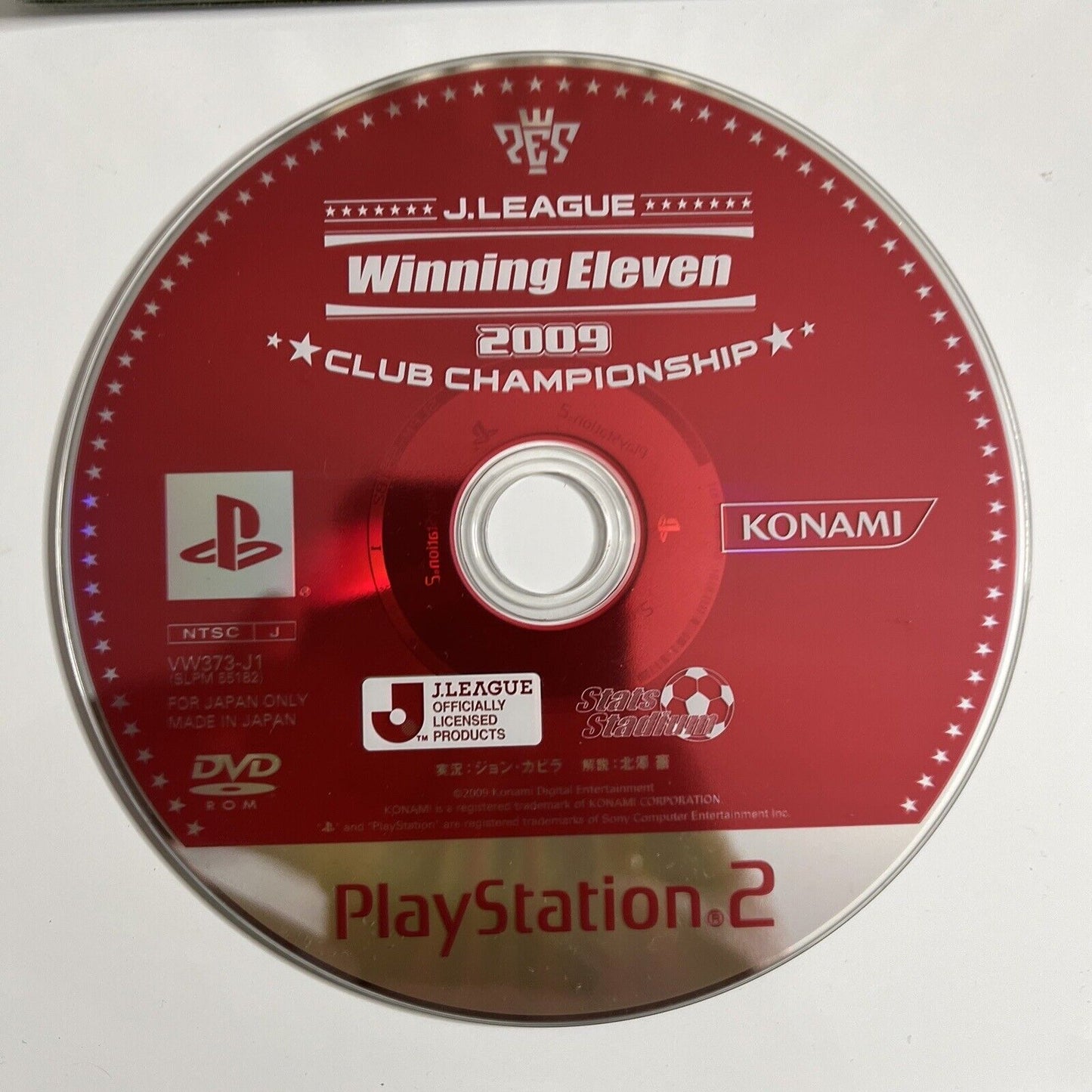 Winning Eleven 9 Club Championship PlayStation PS2 NTSC-J JAPAN Game Complete