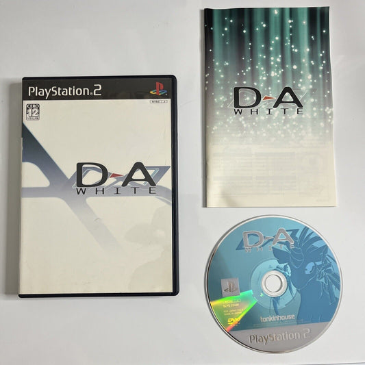 D-A White  Sony PlayStation PS2 NTSC-J JAPAN Game Complete