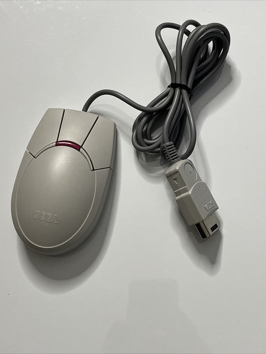 Official Sega Saturn Shuttle Mouse 4-Button Ball Genuine HSS-0139
