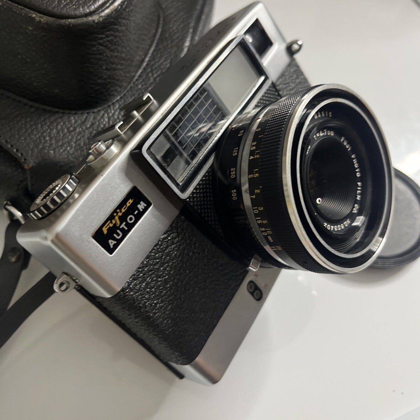 Fujica Auto-M 35mm Film Camera *Shutter Stuck For Parts Or Repair