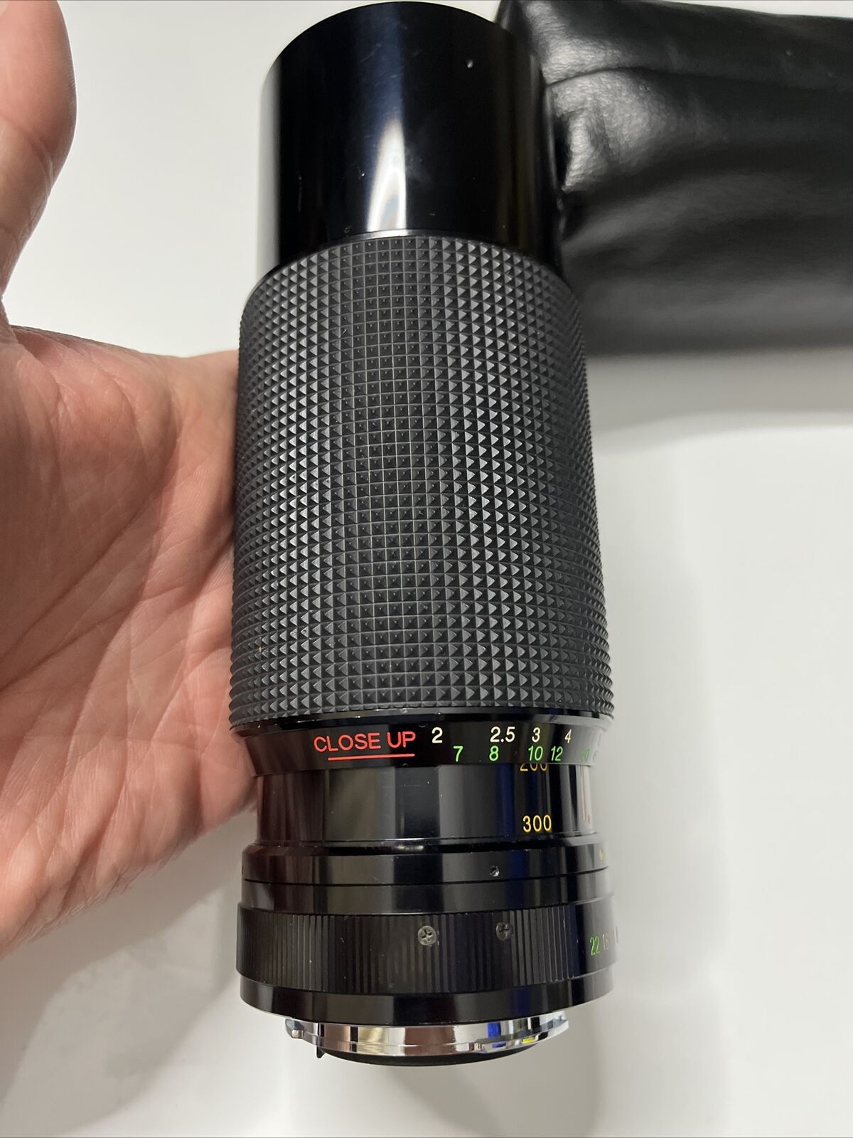 Tefnon Zoom Macro Lens H/d-MV 1:5.8 f=75-300mm Macro 58mm Japan *Dust in lens