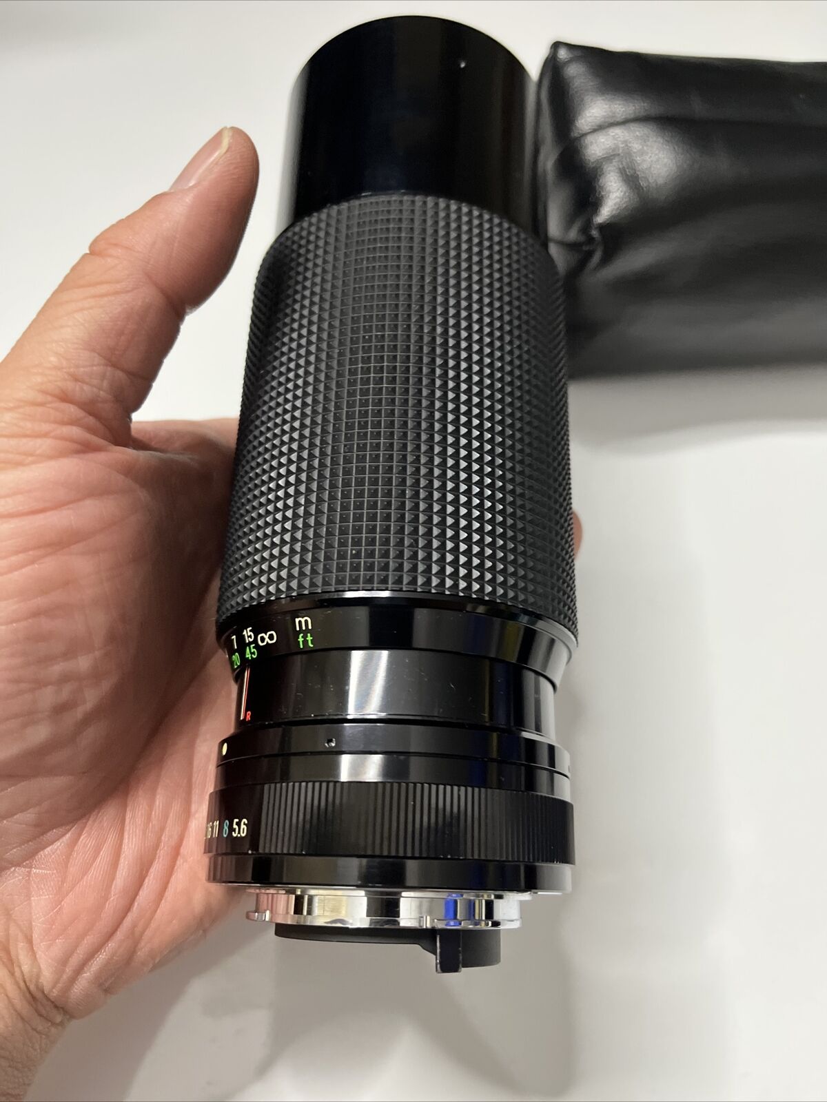 Tefnon Zoom Macro Lens H/d-MV 1:5.8 f=75-300mm Macro 58mm Japan *Dust in lens