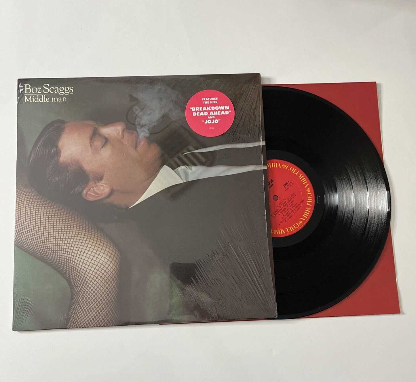 Boz Scaggs - Middle Man LP 1980 Vinyl Record Columbia Records FC 36106