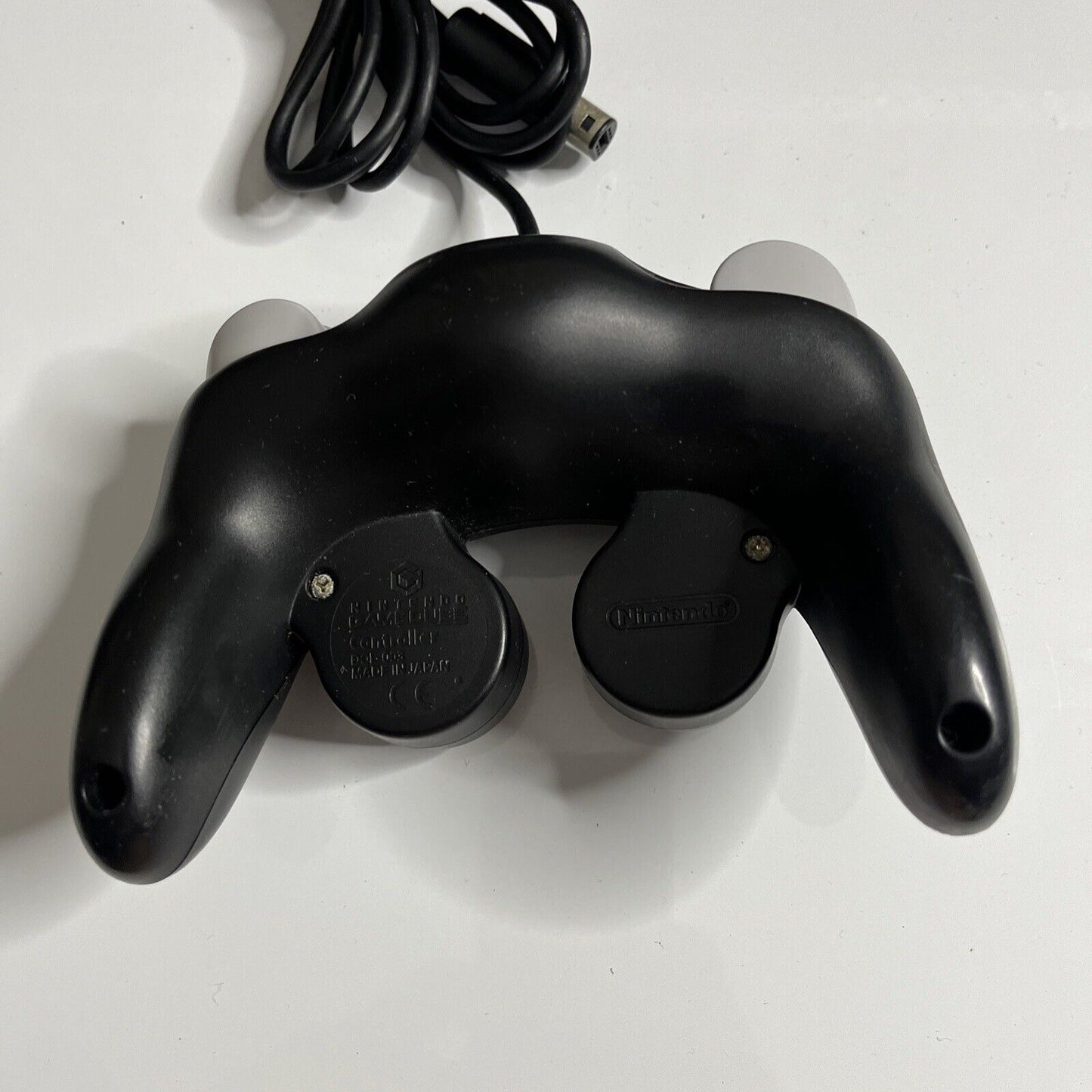 Official Nintendo GameCube Controller Black - Genuine tested and cleaned