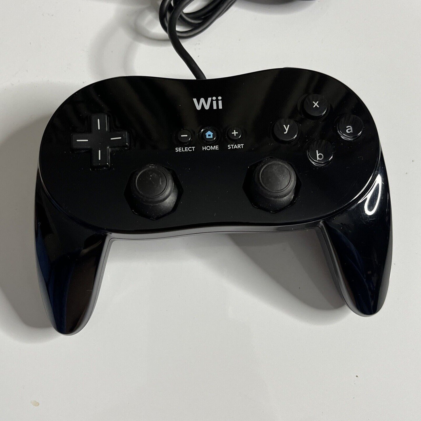 Official Nintendo Wii Controller Pro Classic RVL-003(2) Genuine Tested and Clean