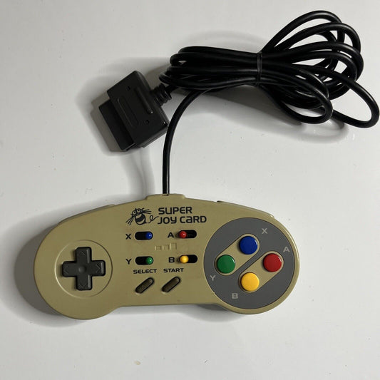 Nintendo Super Joy Card Gamepad Controller with Rapid Auto-Fire HC-691