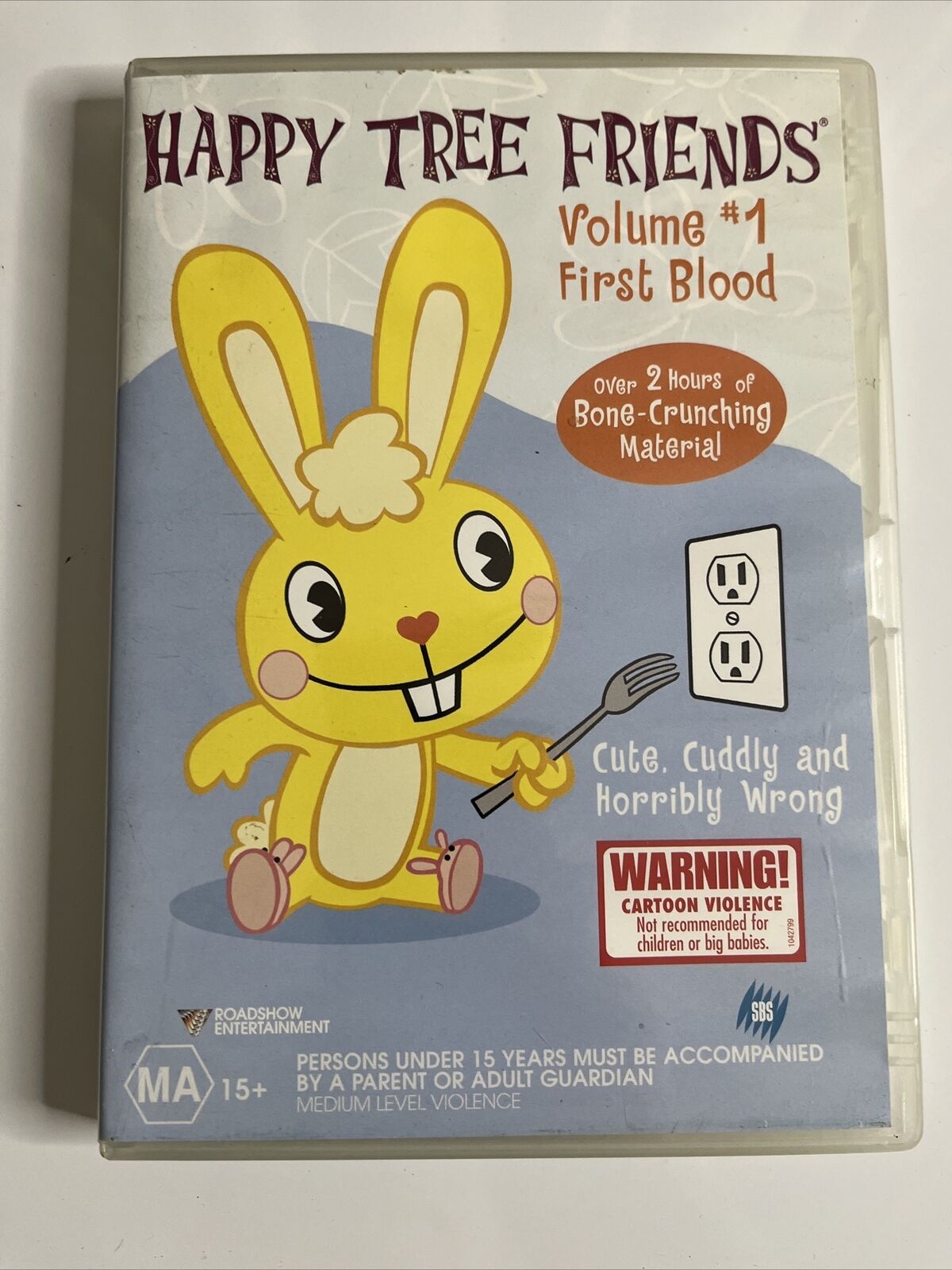 Happy Tree Friends - First Blood : Vol 1 (DVD, 2002) Region 4