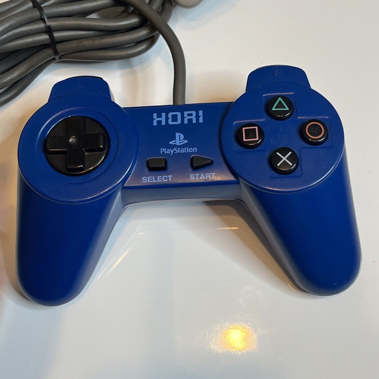 Hori Sony PlayStation PS1 Controller Blue SLPH 00033