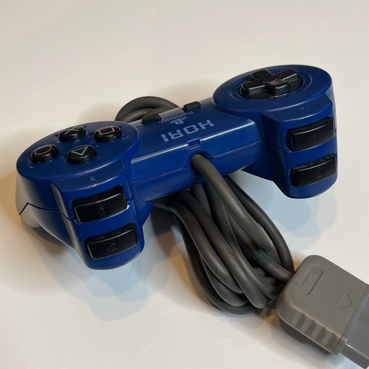 Hori Sony PlayStation PS1 Controller Blue SLPH 00033